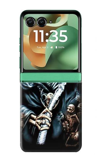 S0295 Grim Reaper Case For Motorola Razr 70+,60+, Razr+ (2026, 2025, 2024)