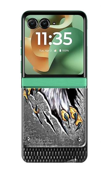 S0855 Eagle Metal Case For Motorola Razr 70+,60+, Razr+ (2026, 2025, 2024)