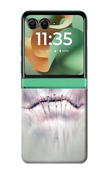 S0884 Horror Face Case For Motorola Razr 70+,60+, Razr+ (2026, 2025, 2024)