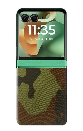 S1602 Camo Camouflage Graphic Printed Case For Motorola Razr 70+,60+, Razr+ (2026, 2025, 2024)