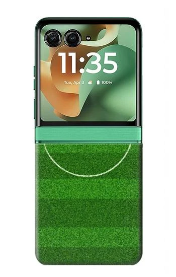 S2322 Football Soccer Field Case For Motorola Razr 70+,60+, Razr+ (2026, 2025, 2024)