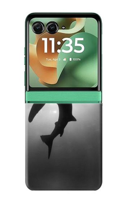 S2367 Shark Monochrome Case For Motorola Razr 60, Razr 2025