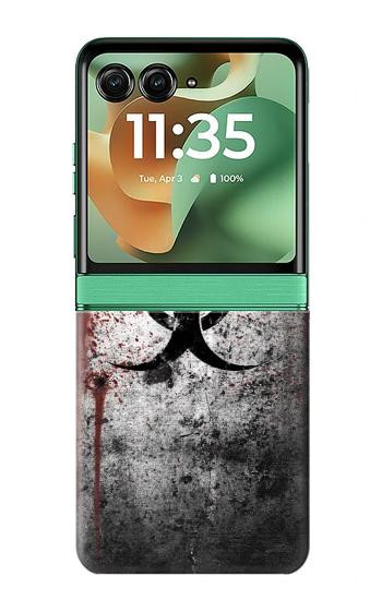 S2440 Biohazards Biological Hazard Case For Motorola Razr 70+,60+, Razr+ (2026, 2025, 2024)