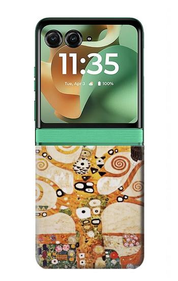 S2723 The Tree of Life Gustav Klimt Case For Motorola Razr 70+,60+, Razr+ (2026, 2025, 2024)