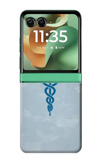 S2815 Medical Symbol Case For Motorola Razr 70+,60+, Razr+ (2026, 2025, 2024)