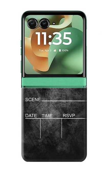 S2919 Vintage Director Clapboard Case For Motorola Razr 60, Razr 2025