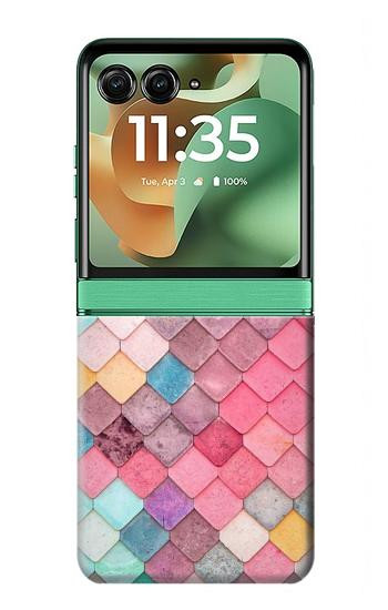 S2947 Candy Minimal Pastel Colors Case For Motorola Razr 70+,60+, Razr+ (2026, 2025, 2024)