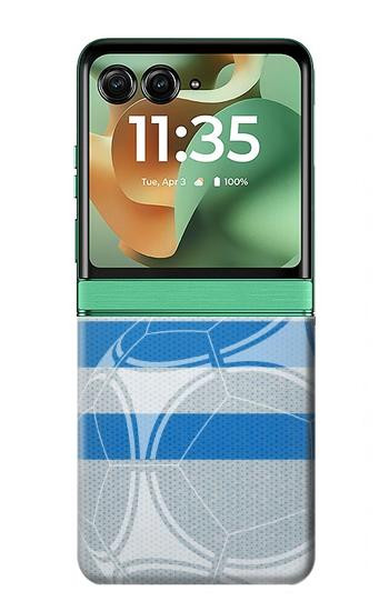 S2995 Uruguay Football Soccer Case For Motorola Razr 70+,60+, Razr+ (2026, 2025, 2024)