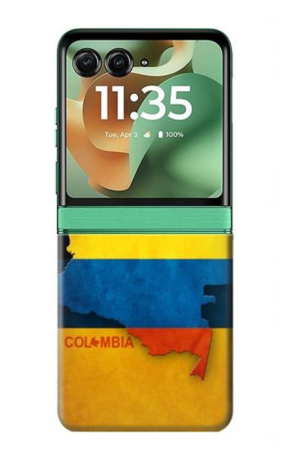 S2996 Colombia Football Soccer Case For Motorola Razr 60, Razr 2025