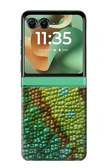 S3057 Lizard Skin Graphic Printed Case For Motorola Razr 70+,60+, Razr+ (2026, 2025, 2024)