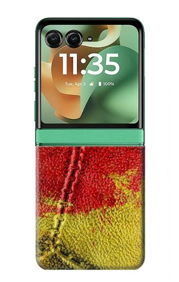 S3303 Germany Flag Vintage Football Graphic Case For Motorola Razr 70+,60+, Razr+ (2026, 2025, 2024)