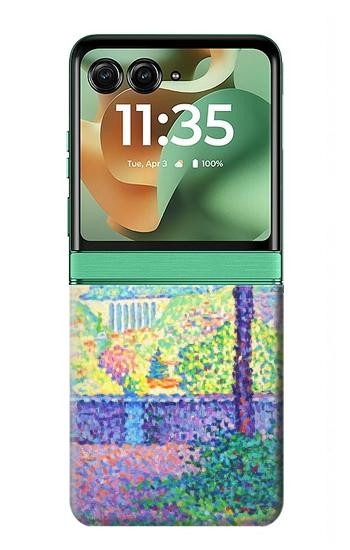 S3349 Paul Signac Terrace of Meudon Case For Motorola Razr 70+,60+, Razr+ (2026, 2025, 2024)