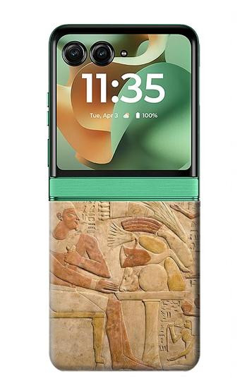 S3398 Egypt Stela Mentuhotep Case For Motorola Razr 70+,60+, Razr+ (2026, 2025, 2024)