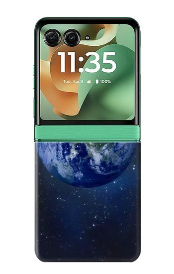 S3430 Blue Planet Case For Motorola Razr 70+,60+, Razr+ (2026, 2025, 2024)