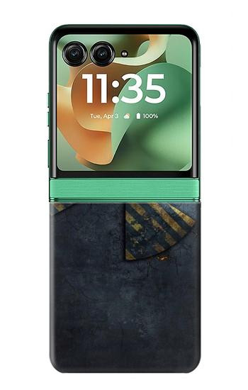 S3438 Danger Radioactive Case For Motorola Razr 70+,60+, Razr+ (2026, 2025, 2024)