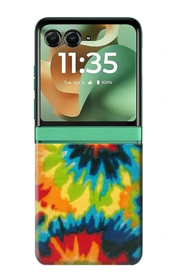 S3459 Tie Dye Case For Motorola Razr 70+,60+, Razr+ (2026, 2025, 2024)