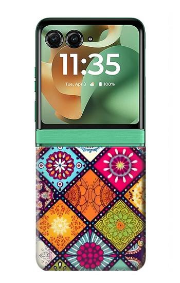 S3943 Maldalas Pattern Case For Motorola Razr 70+,60+, Razr+ (2026, 2025, 2024)