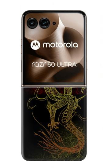 S0354 Chinese Dragon Case For Motorola Razr 70 Ultra, 60 Ultra, 50 Ultra, Ultra 2026, Ultra 2025