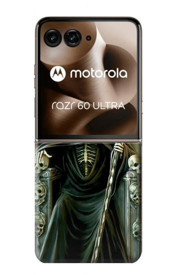 S1024 Grim Reaper Skeleton King Case For Motorola Razr 70 Ultra, 60 Ultra, 50 Ultra, Ultra 2026, Ultra 2025
