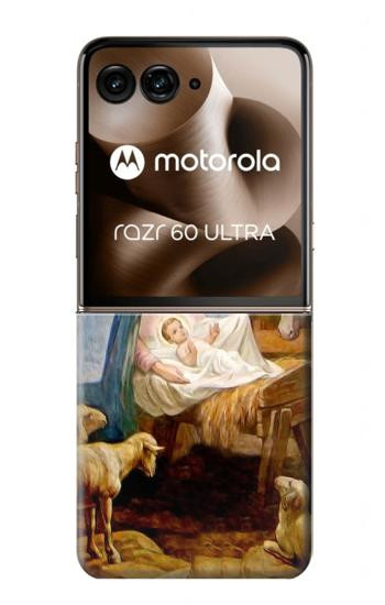 S2276 The Nativity Case For Motorola Razr 70 Ultra, 60 Ultra, 50 Ultra, Ultra 2026, Ultra 2025