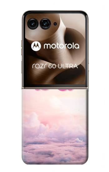 S2514 Cute Angel Wings Case For Motorola Razr 70 Ultra, 60 Ultra, 50 Ultra, Ultra 2026, Ultra 2025