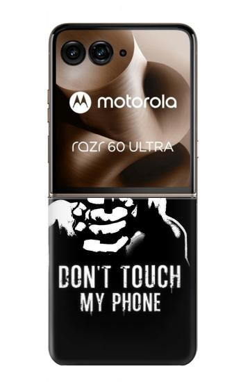 S2518 Do Not Touch My Phone Case For Motorola Razr 70 Ultra, 60 Ultra, 50 Ultra, Ultra 2026, Ultra 2025