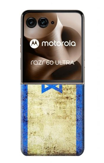 S2614 Israel Old Flag Case For Motorola Razr 70 Ultra, 60 Ultra, 50 Ultra, Ultra 2026, Ultra 2025