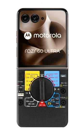S2660 Analog Multimeter Graphic Printed Case For Motorola Razr 70 Ultra, 60 Ultra, 50 Ultra, Ultra 2026, Ultra 2025