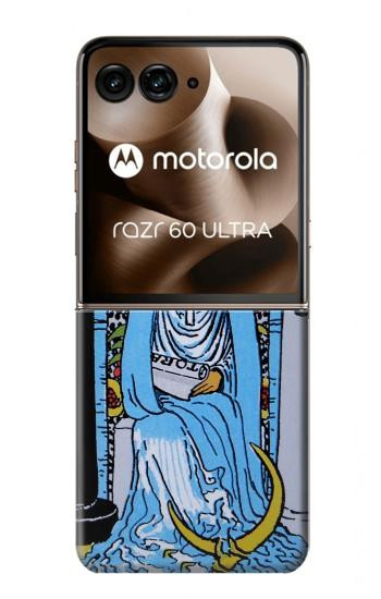 S2764 High Priestess Tarot Card Case For Motorola Razr 70 Ultra, 60 Ultra, 50 Ultra, Ultra 2026, Ultra 2025