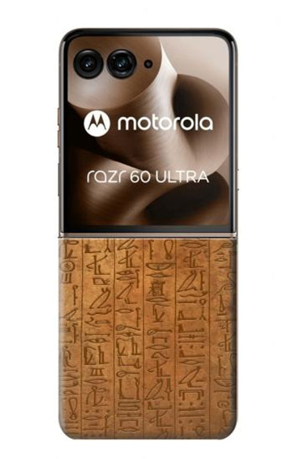 S2805 Egyptian Hierogylphics Papyrus of Ani Case For Motorola Razr 60 Ultra, Razr Ultra 2025