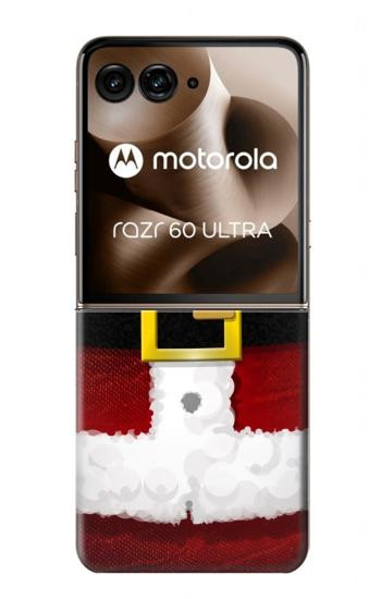 S2846 Christmas Santa Red Suit Case For Motorola Razr 70 Ultra, 60 Ultra, 50 Ultra, Ultra 2026, Ultra 2025