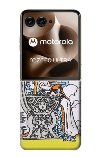 S3068 Tarot Card Queen of Swords Case For Motorola Razr 70 Ultra, 60 Ultra, 50 Ultra, Ultra 2026, Ultra 2025