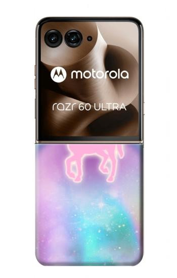S3070 Rainbow Unicorn Pastel Sky Case For Motorola Razr 70 Ultra, 60 Ultra, 50 Ultra, Ultra 2026, Ultra 2025