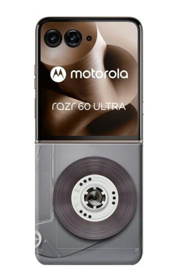 S3159 Cassette Tape Case For Motorola Razr 70 Ultra, 60 Ultra, 50 Ultra, Ultra 2026, Ultra 2025
