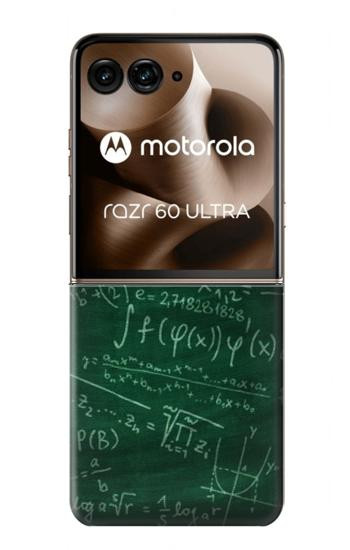 S3190 Math Formula Greenboard Case For Motorola Razr 70 Ultra, 60 Ultra, 50 Ultra, Ultra 2026, Ultra 2025