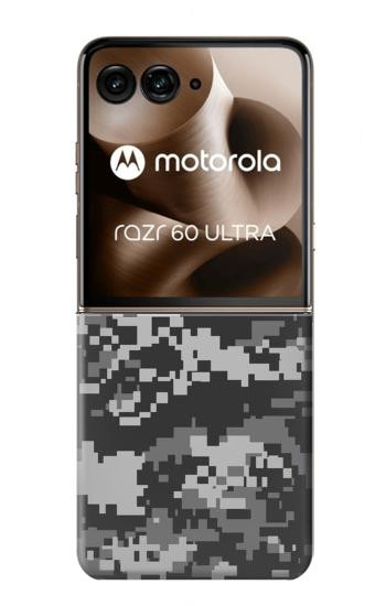 S3293 Urban Black Camo Camouflage Case For Motorola Razr 70 Ultra, 60 Ultra, 50 Ultra, Ultra 2026, Ultra 2025