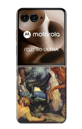S3331 Peter Paul Rubens Tiger und Lowenjagd Case For Motorola Razr 70 Ultra, 60 Ultra, 50 Ultra, Ultra 2026, Ultra 2025