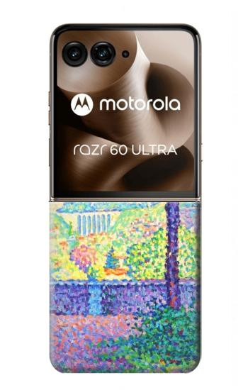 S3349 Paul Signac Terrace of Meudon Case For Motorola Razr 70 Ultra, 60 Ultra, 50 Ultra, Ultra 2026, Ultra 2025