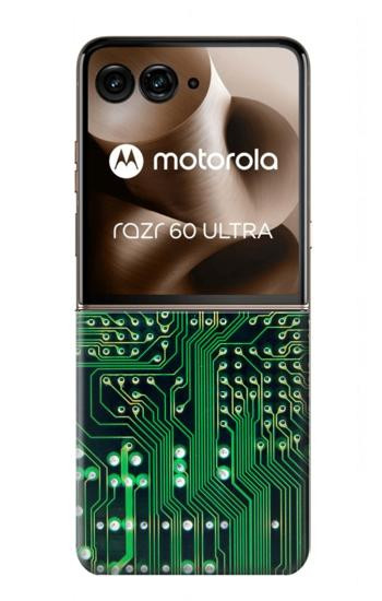 S3392 Electronics Board Circuit Graphic Case For Motorola Razr 70 Ultra, 60 Ultra, 50 Ultra, Ultra 2026, Ultra 2025