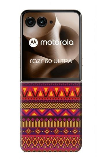S3404 Aztecs Pattern Case For Motorola Razr 70 Ultra, 60 Ultra, 50 Ultra, Ultra 2026, Ultra 2025