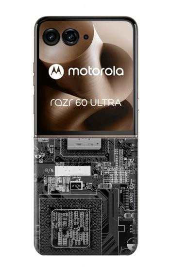 S3434 Bug Circuit Board Graphic Case For Motorola Razr 70 Ultra, 60 Ultra, 50 Ultra, Ultra 2026, Ultra 2025