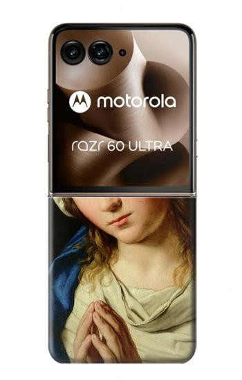 S3476 Virgin Mary Prayer Case For Motorola Razr 70 Ultra, 60 Ultra, 50 Ultra, Ultra 2026, Ultra 2025