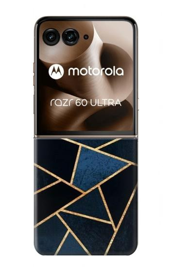 S3479 Navy Blue Graphic Art Case For Motorola Razr 70 Ultra, 60 Ultra, 50 Ultra, Ultra 2026, Ultra 2025