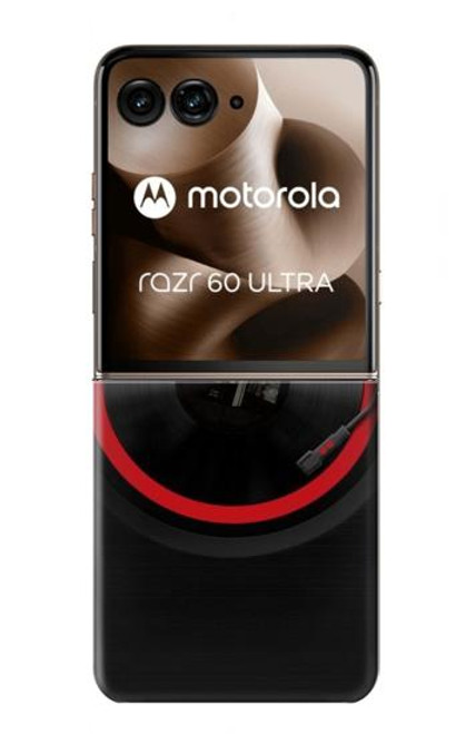 S3531 Spinning Record Player Case For Motorola Razr 60 Ultra, Razr Ultra 2025