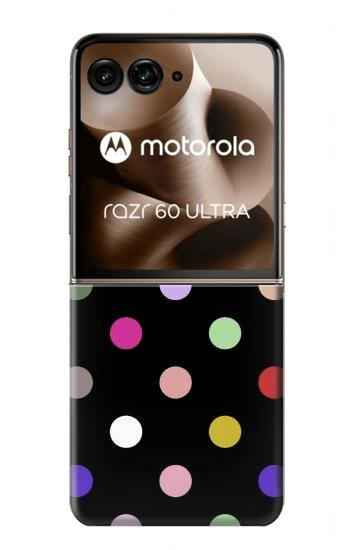 S3532 Colorful Polka Dot Case For Motorola Razr 70 Ultra, 60 Ultra, 50 Ultra, Ultra 2026, Ultra 2025