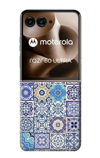 S3537 Moroccan Mosaic Pattern Case For Motorola Razr 70 Ultra, 60 Ultra, 50 Ultra, Ultra 2026, Ultra 2025