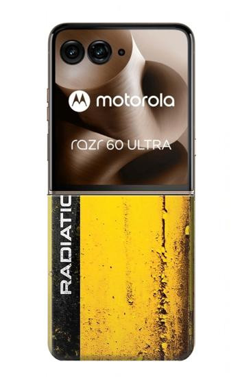 S3714 Radiation Warning Case For Motorola Razr 70 Ultra, 60 Ultra, 50 Ultra, Ultra 2026, Ultra 2025