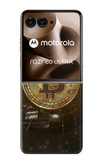 S3798 Cryptocurrency Bitcoin Case For Motorola Razr 70 Ultra, 60 Ultra, 50 Ultra, Ultra 2026, Ultra 2025