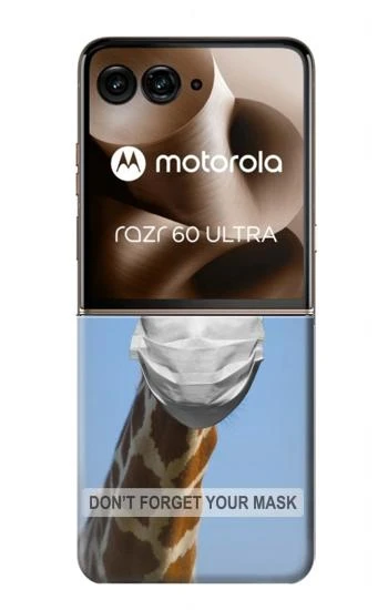 S3806 Funny Giraffe Case For Motorola Razr 70 Ultra, 60 Ultra, 50 Ultra, Ultra 2026, Ultra 2025