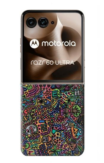 S3815 Psychedelic Art Case For Motorola Razr 70 Ultra, 60 Ultra, 50 Ultra, Ultra 2026, Ultra 2025
